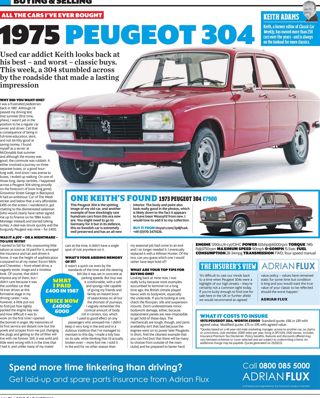 Classic Car Weekly Preview Pages