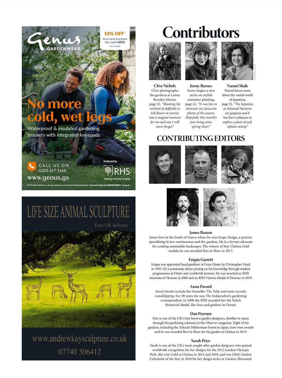 Gardens Illustrated Preview Pages