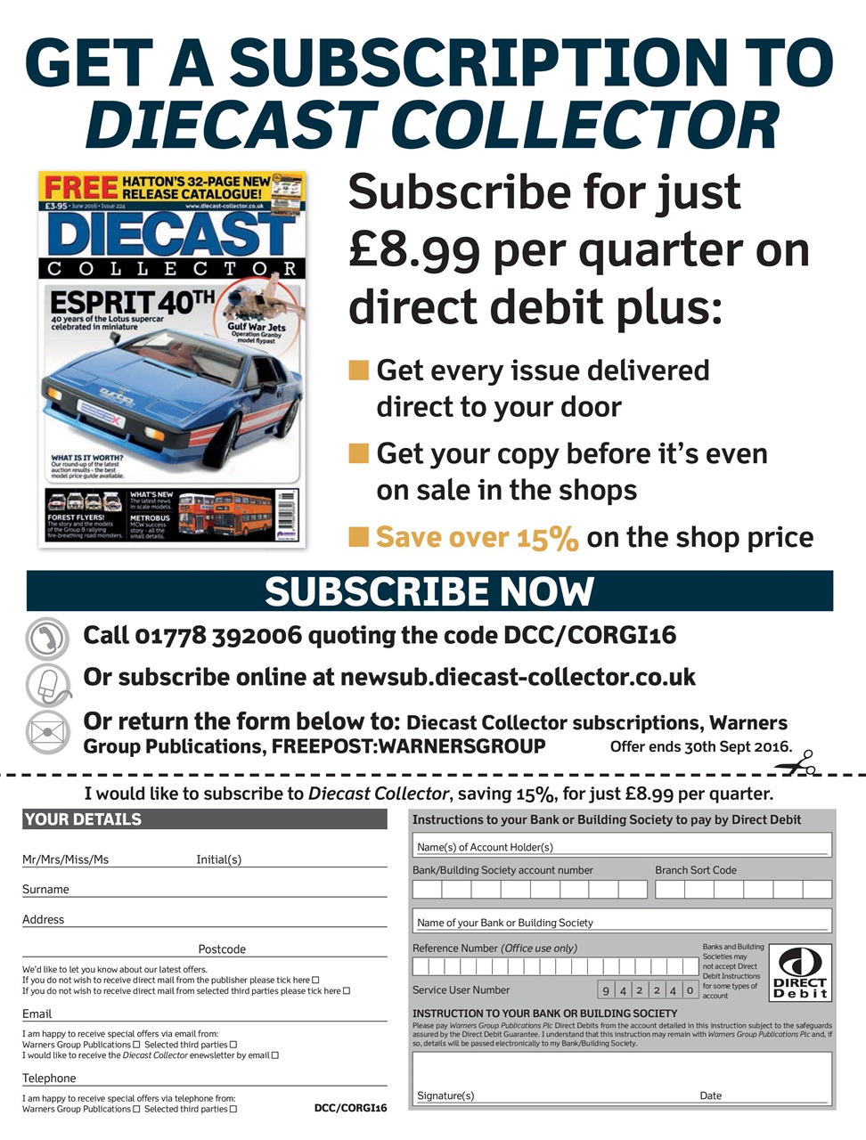 Collectors Gazette Preview Pages