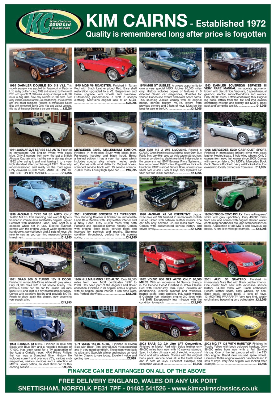 Classic Car Mart Preview Pages
