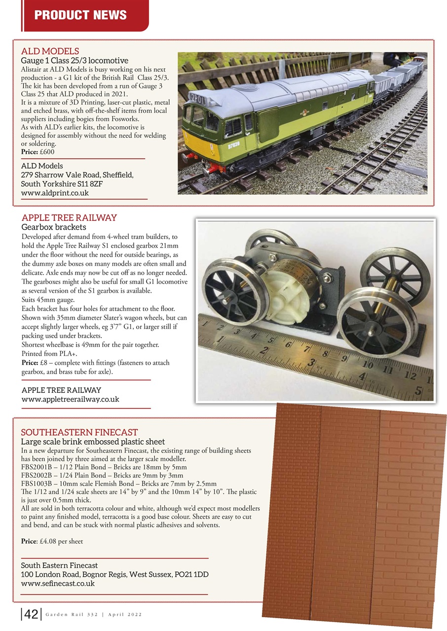 Garden Rail Preview Pages