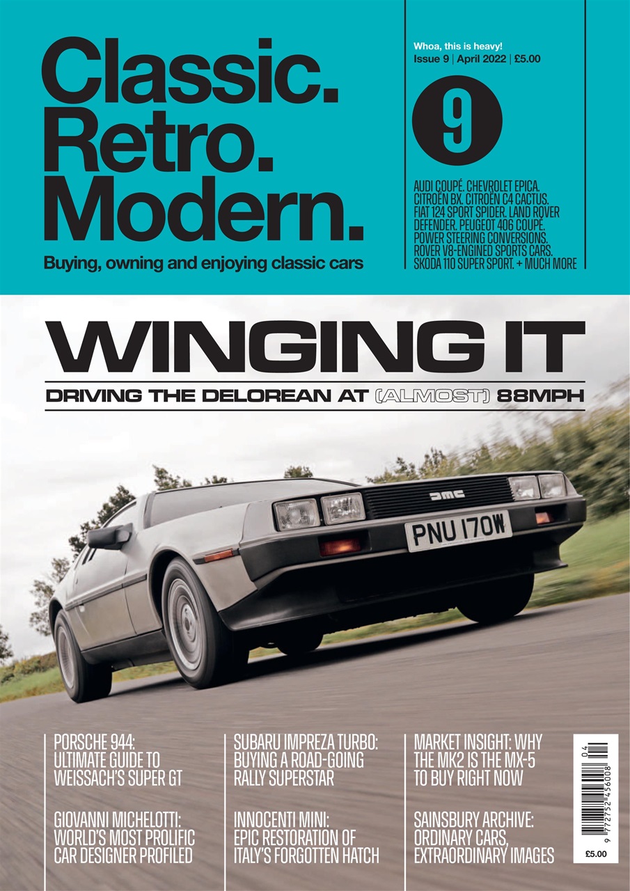 Classic Retro Modern Magazine Preview Pages