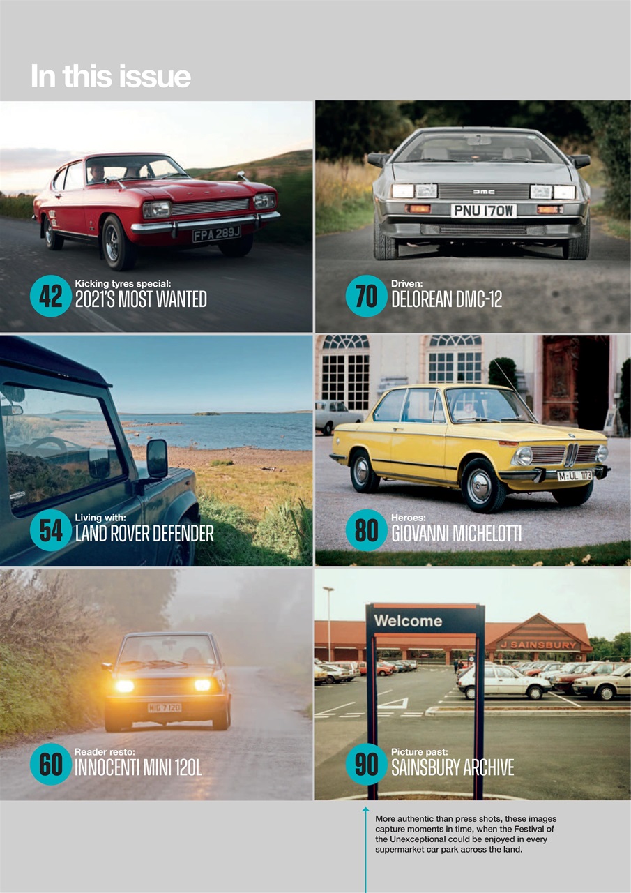 Classic Retro Modern Magazine Preview Pages