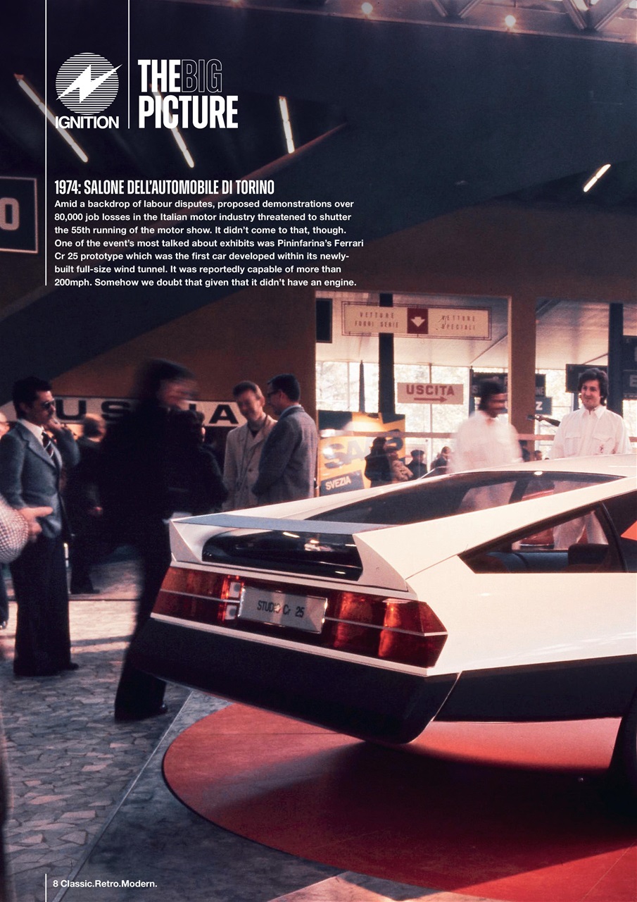 Classic Retro Modern Magazine Preview Pages