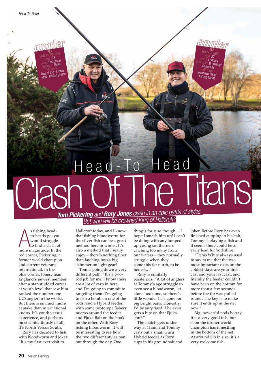 Match Fishing Preview Pages