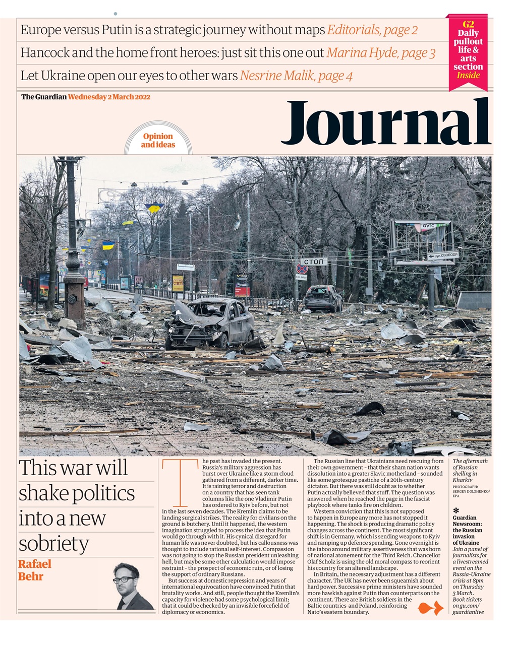 The Guardian Newspaper Preview Pages