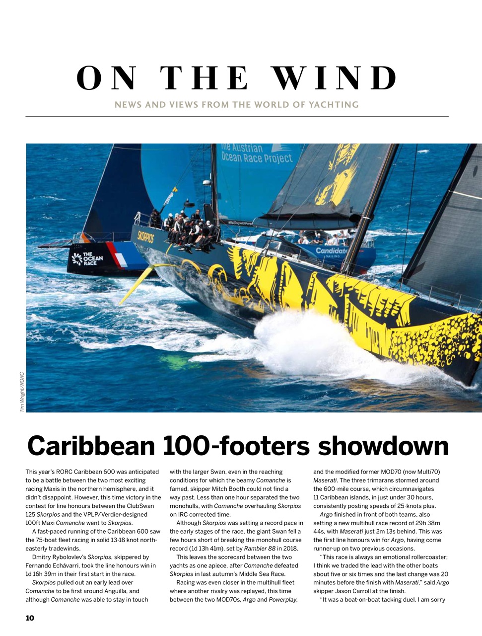 Yachting World Preview Pages