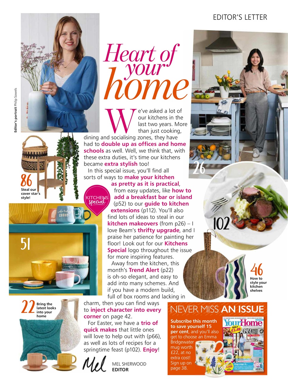 Your Home Magazine Preview Pages