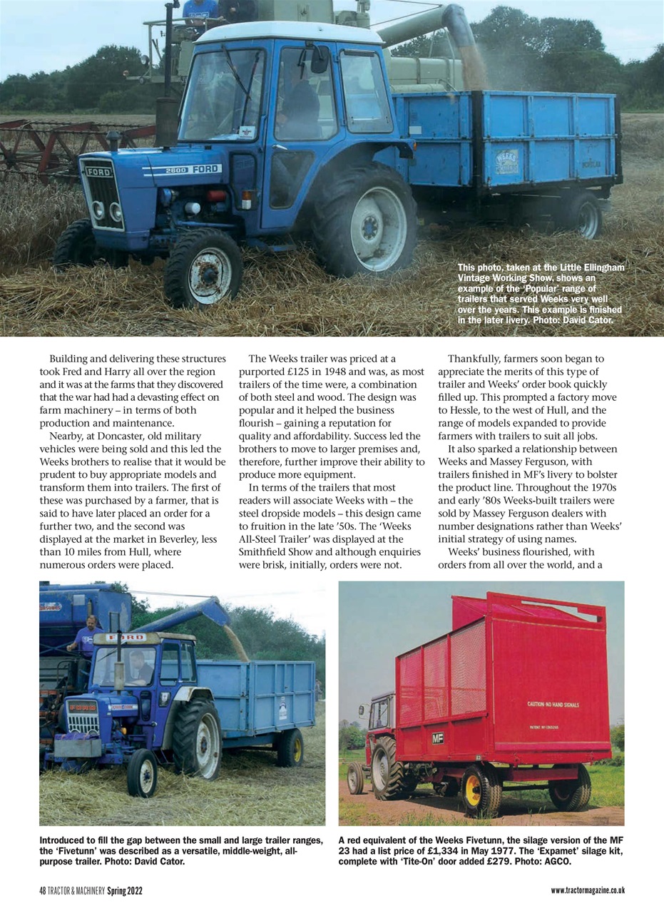 Tractor & Machinery Preview Pages