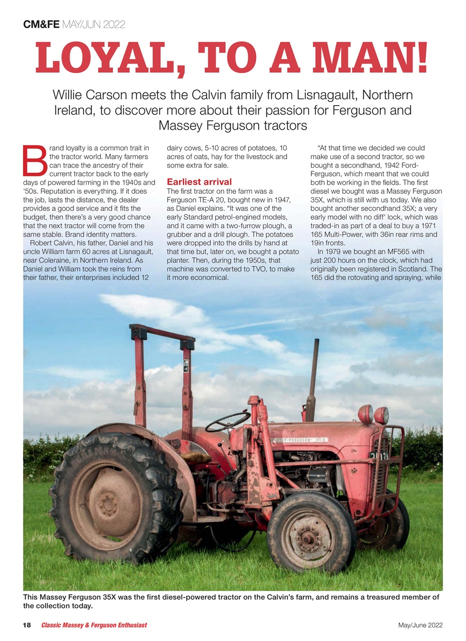 Classic Massey Preview Pages