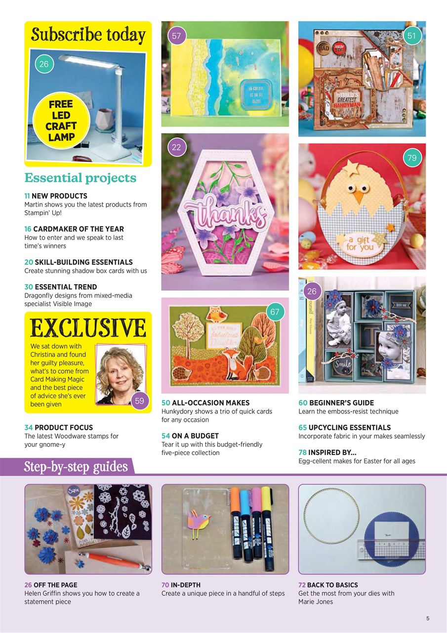 Papercraft Essentials Preview Pages