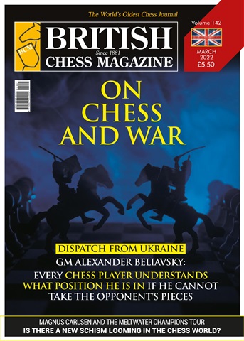 British Chess Magazine issue March 2022