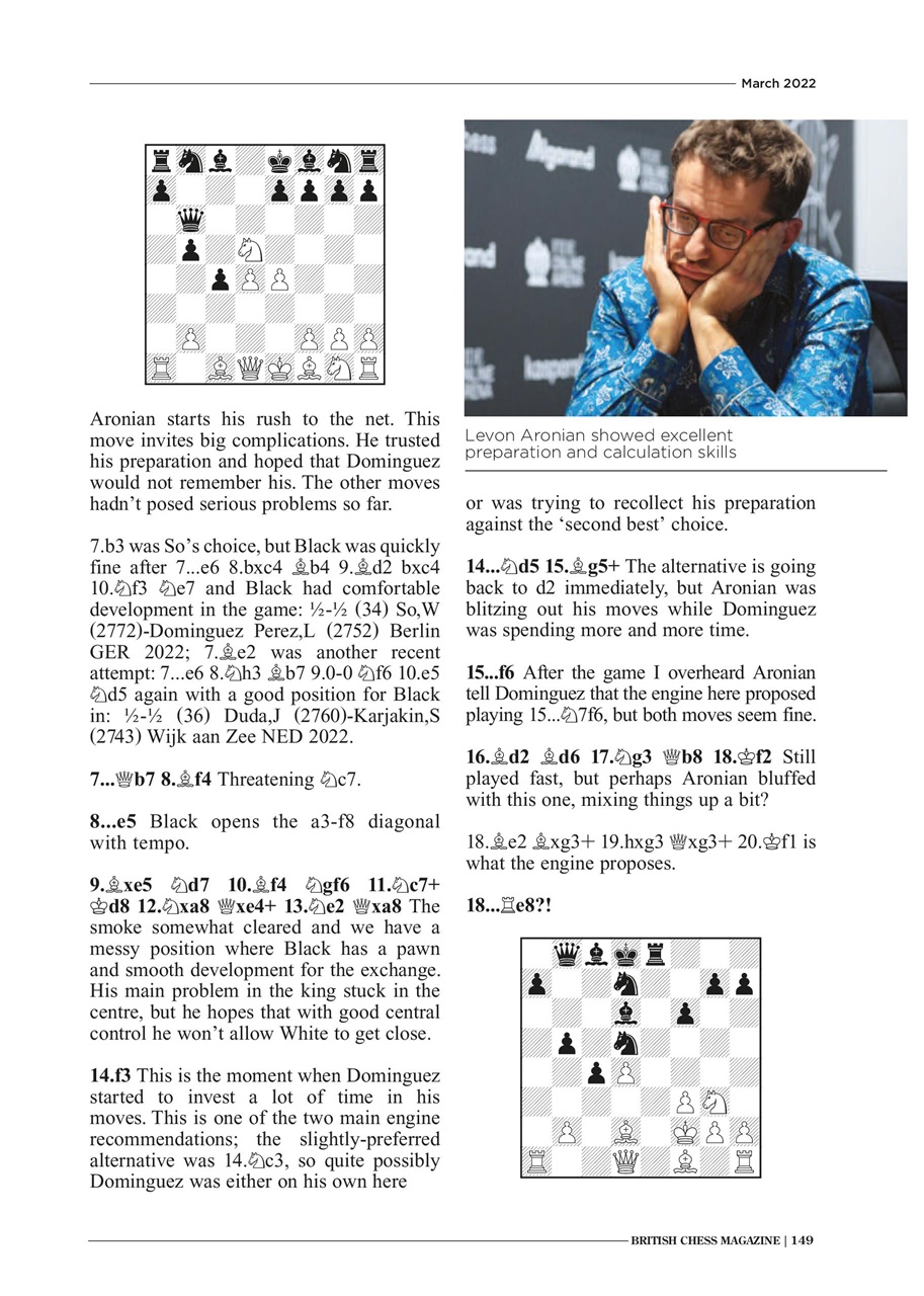 British Chess Magazine Preview Pages