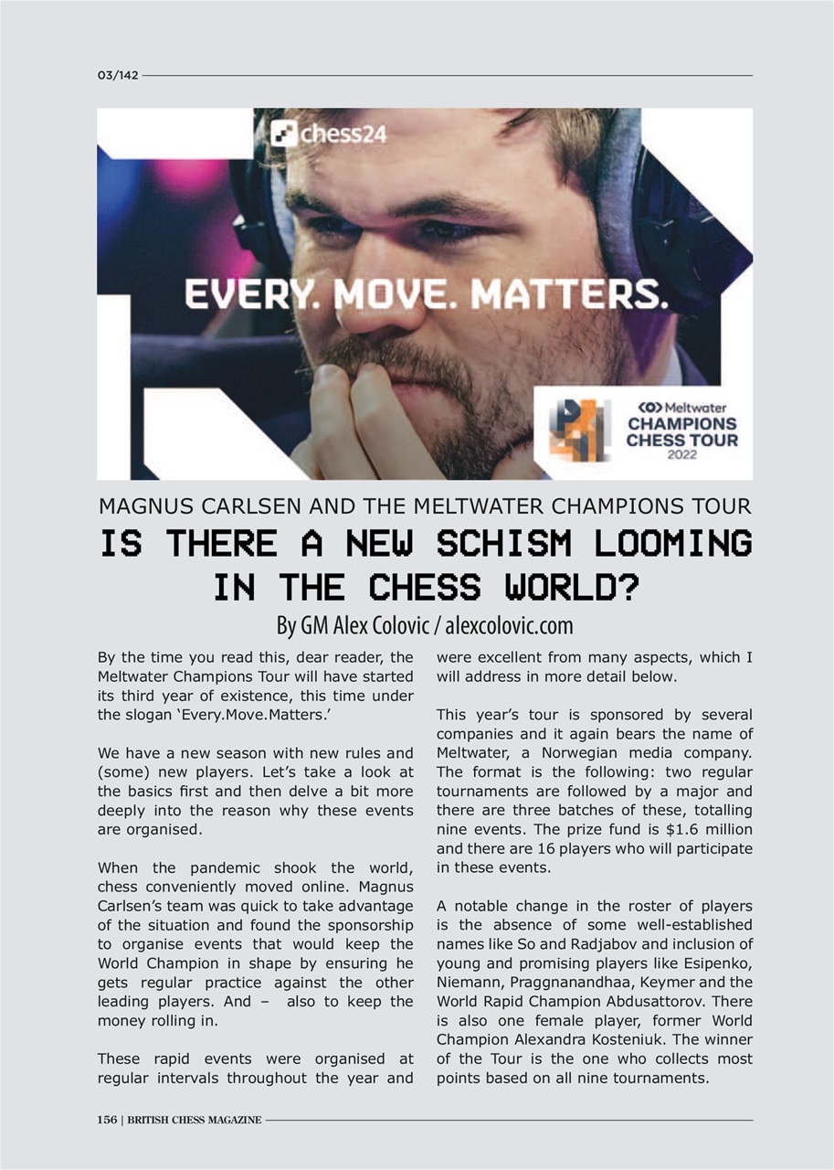 British Chess Magazine Preview Pages
