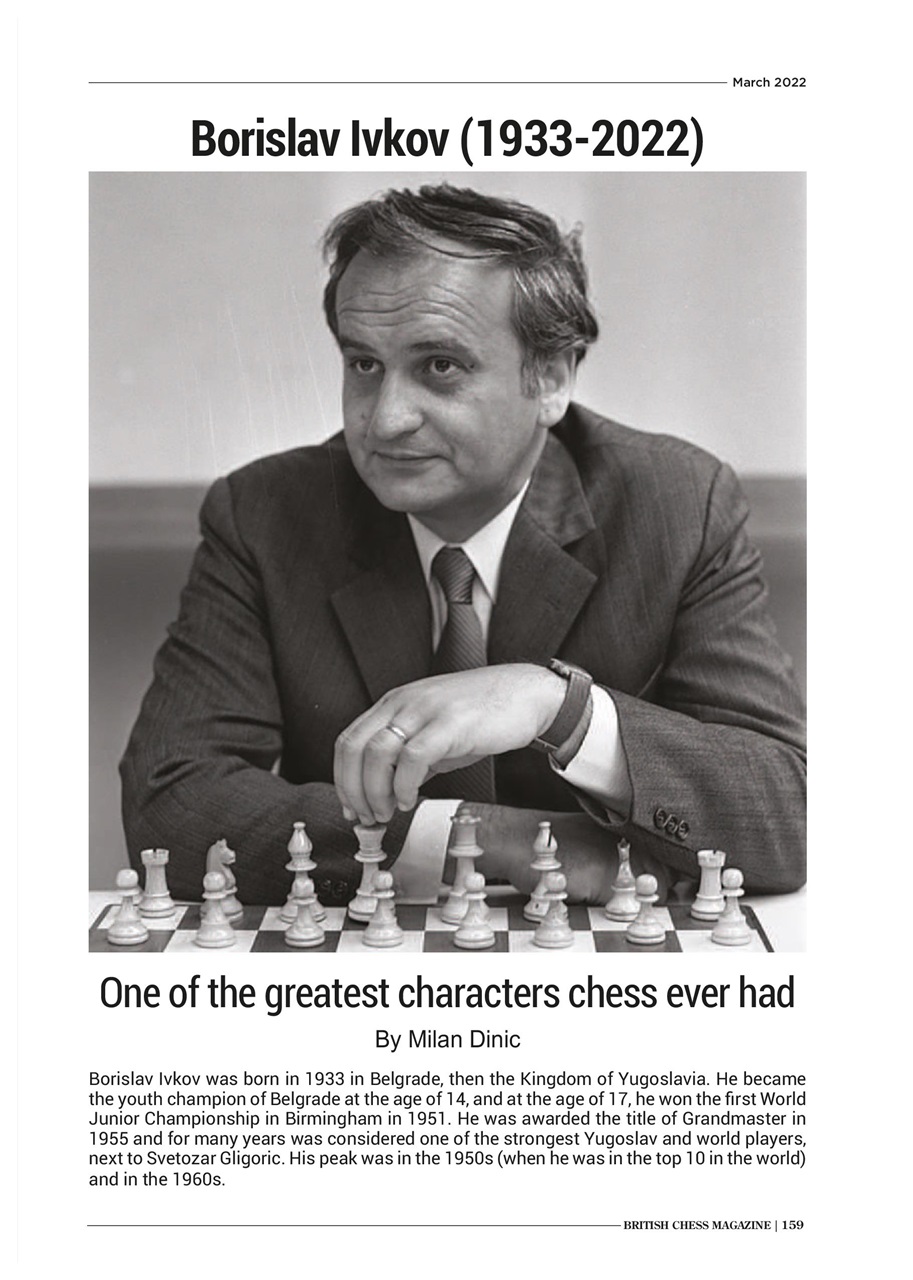 British Chess Magazine Preview Pages