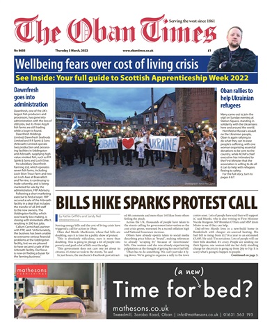 The Oban Times & Lochaber Times issue March 3, 2022