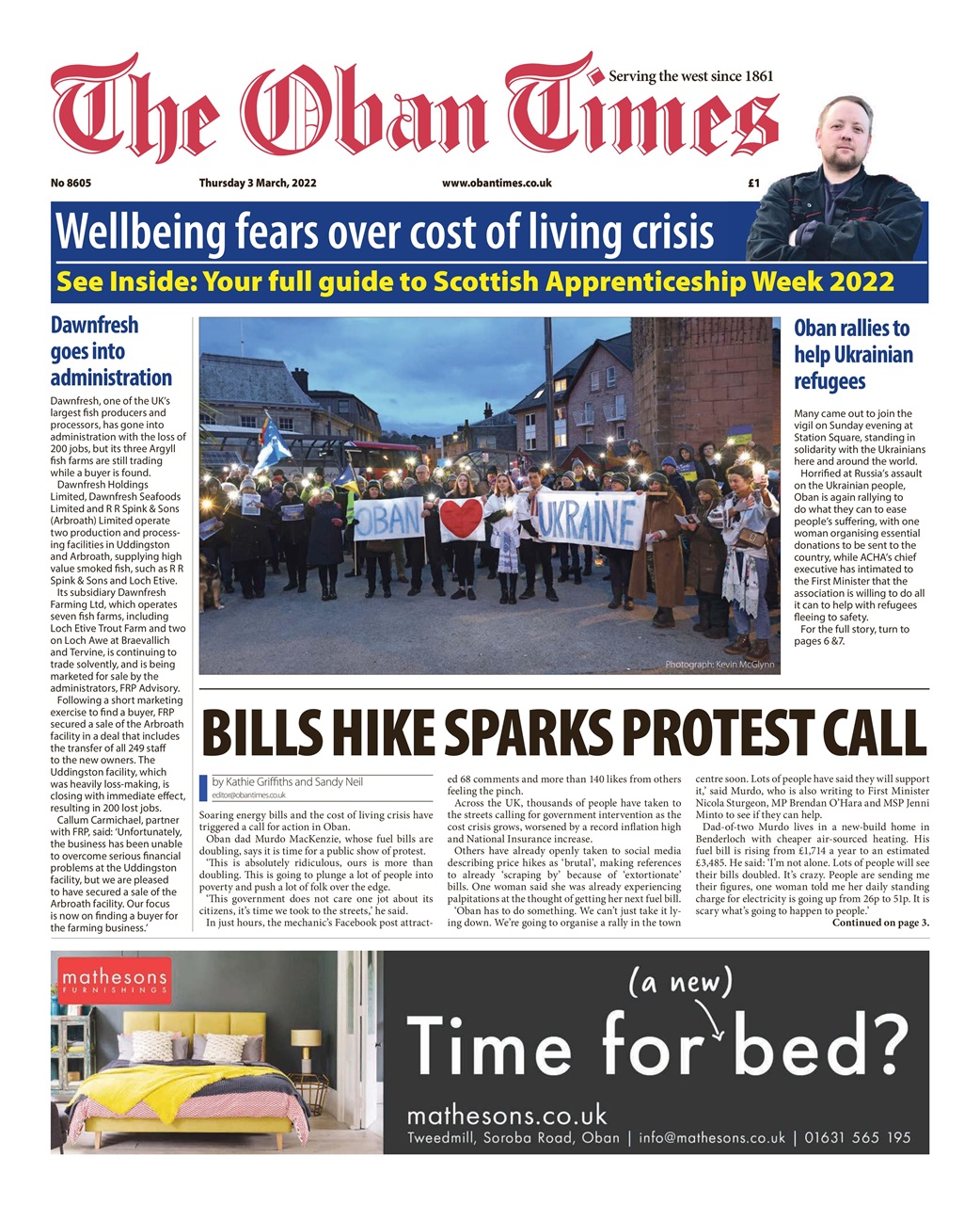 The Oban Times & Lochaber Times Preview Pages