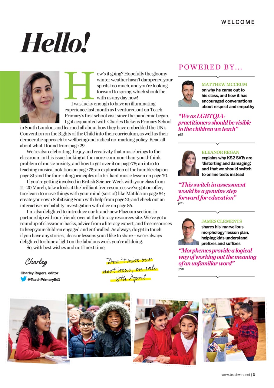 Teach Primary Preview Pages