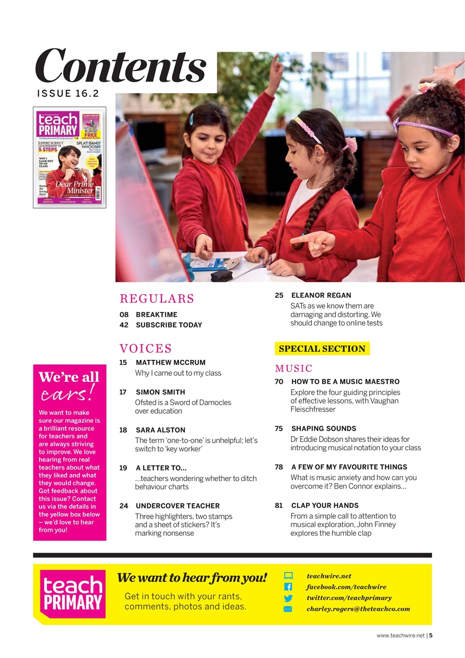 Teach Primary Preview Pages