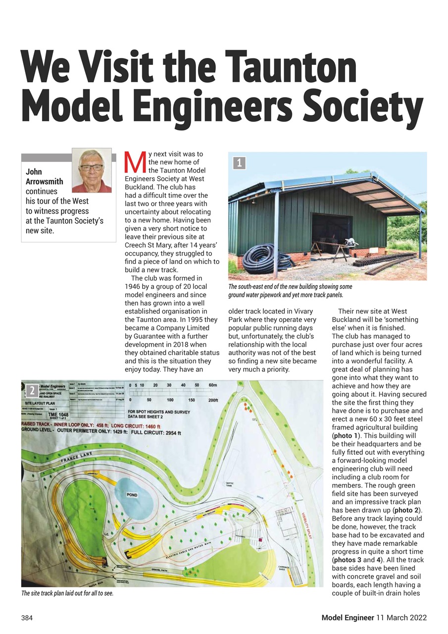 Model Engineer Preview Pages