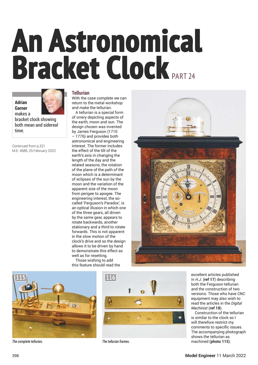 Model Engineer Preview Pages