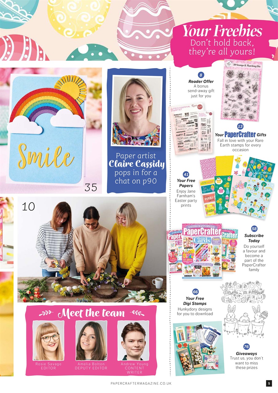 PaperCrafter Preview Pages