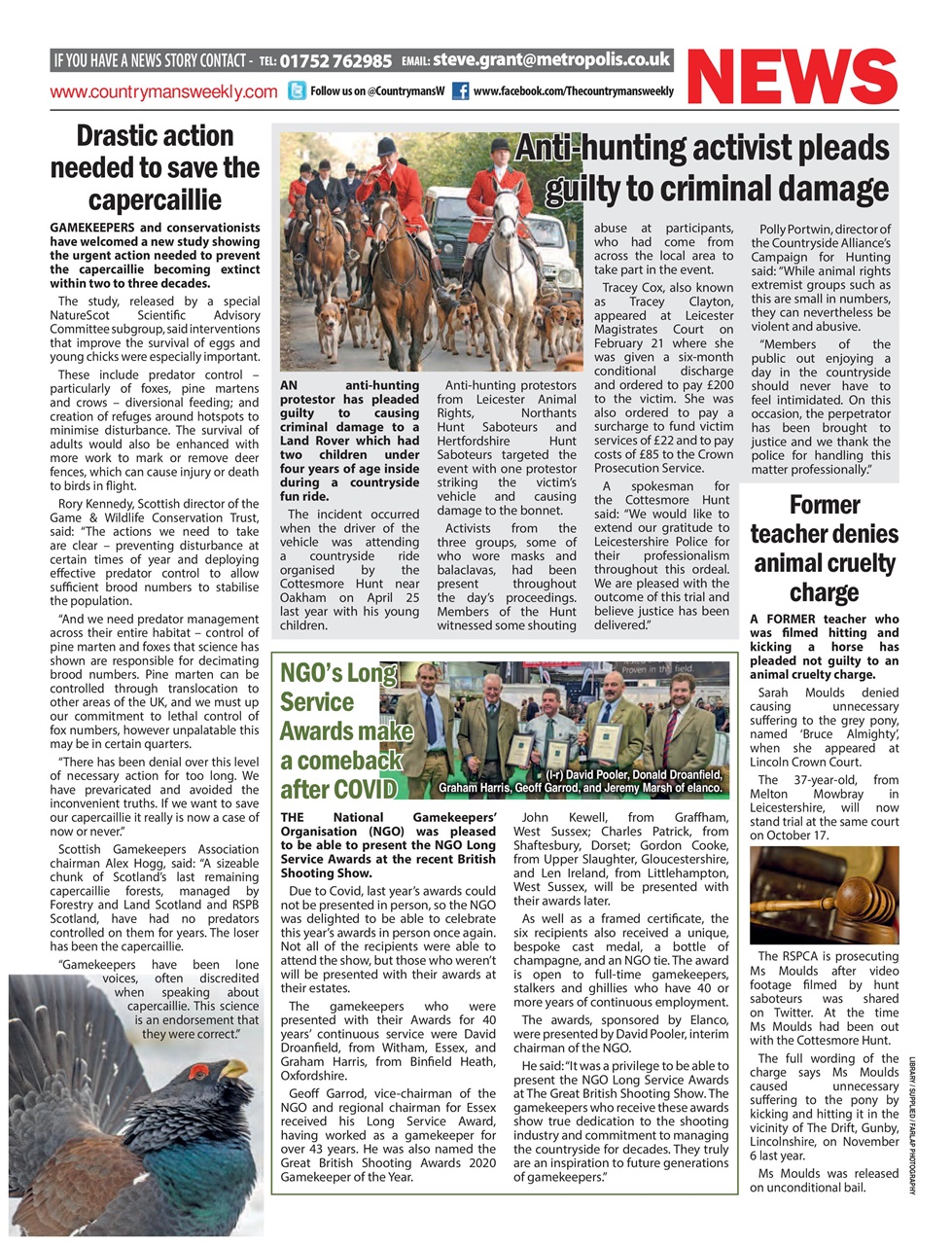 Countryman's Weekly Preview Pages