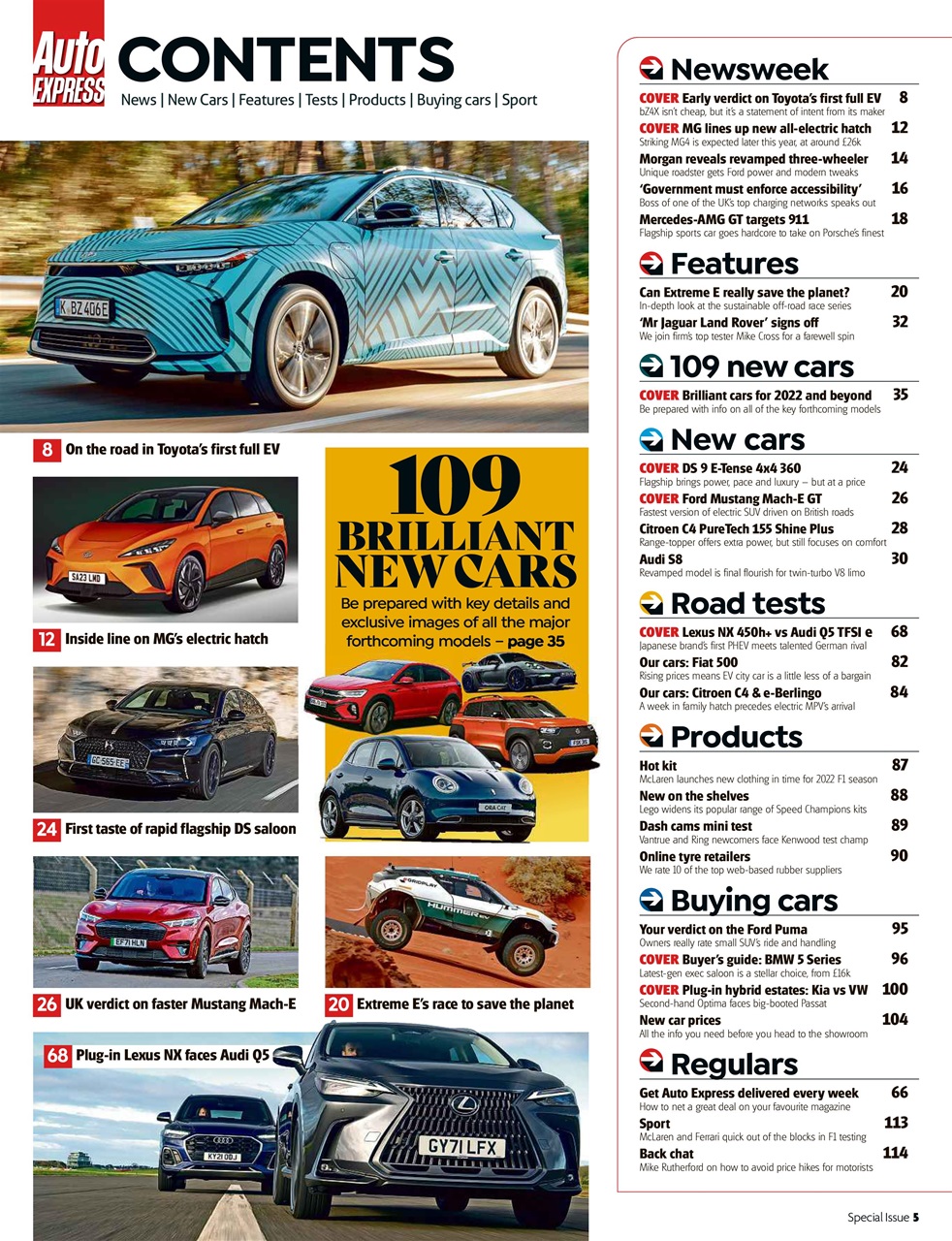 Auto Express Preview Pages