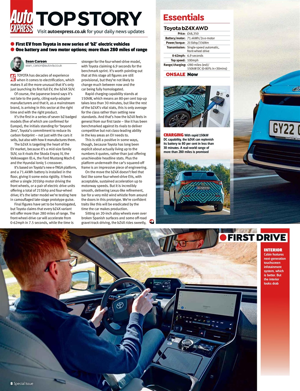 Auto Express Preview Pages