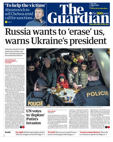 The Guardian Newspaper issue Thursday, March 3, 2022