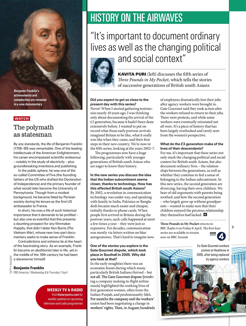 History Extra Magazine Preview Pages