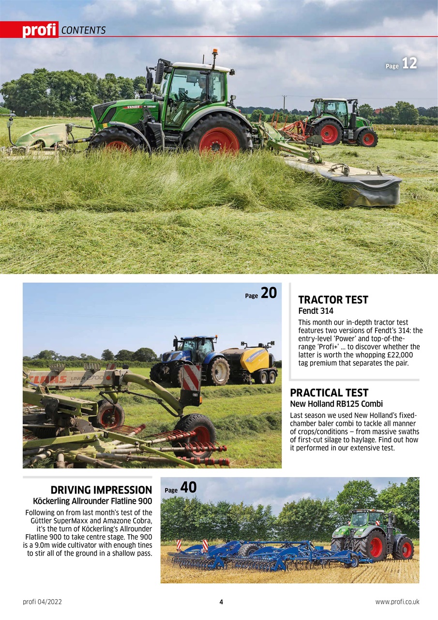 Profi International Preview Pages