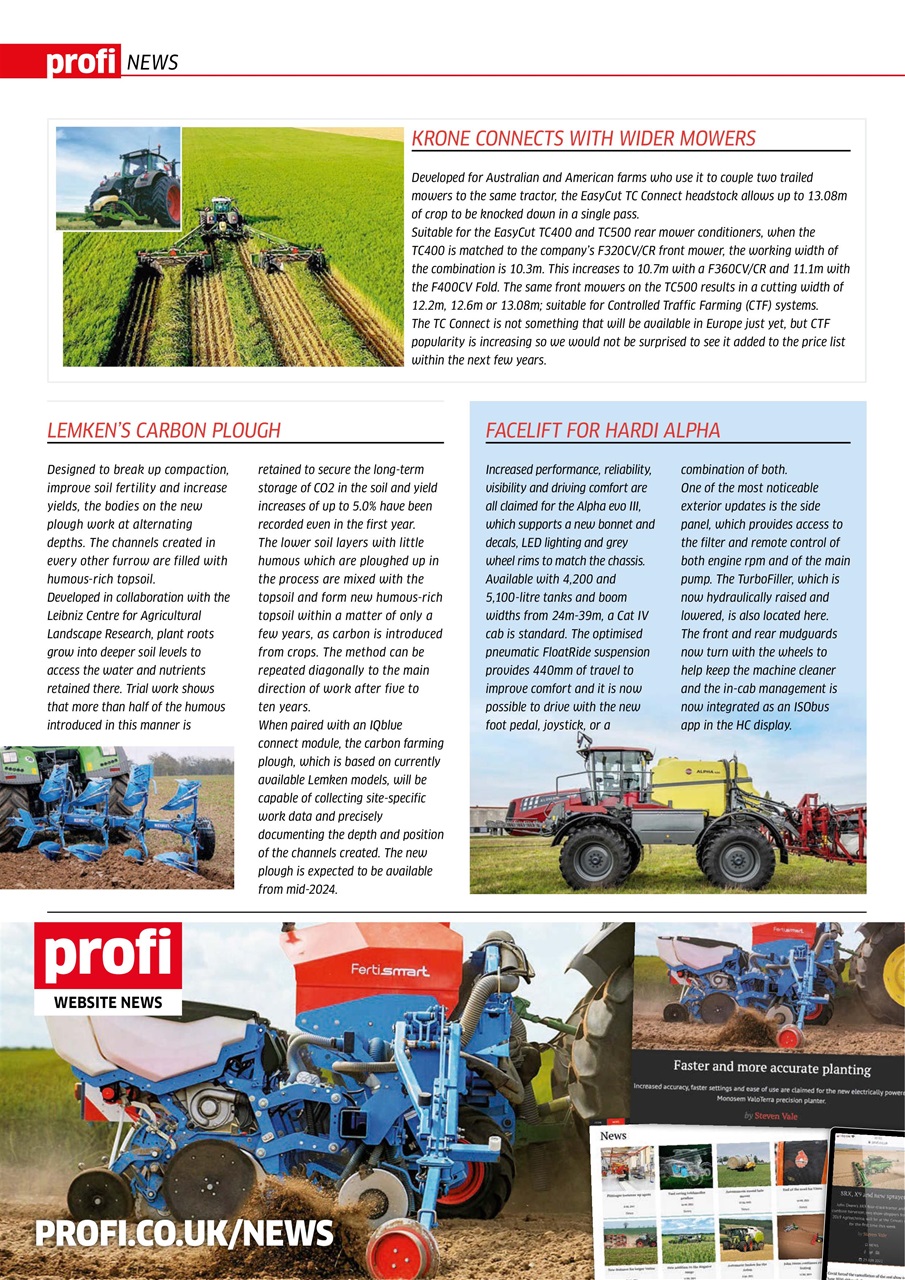 Profi International Preview Pages