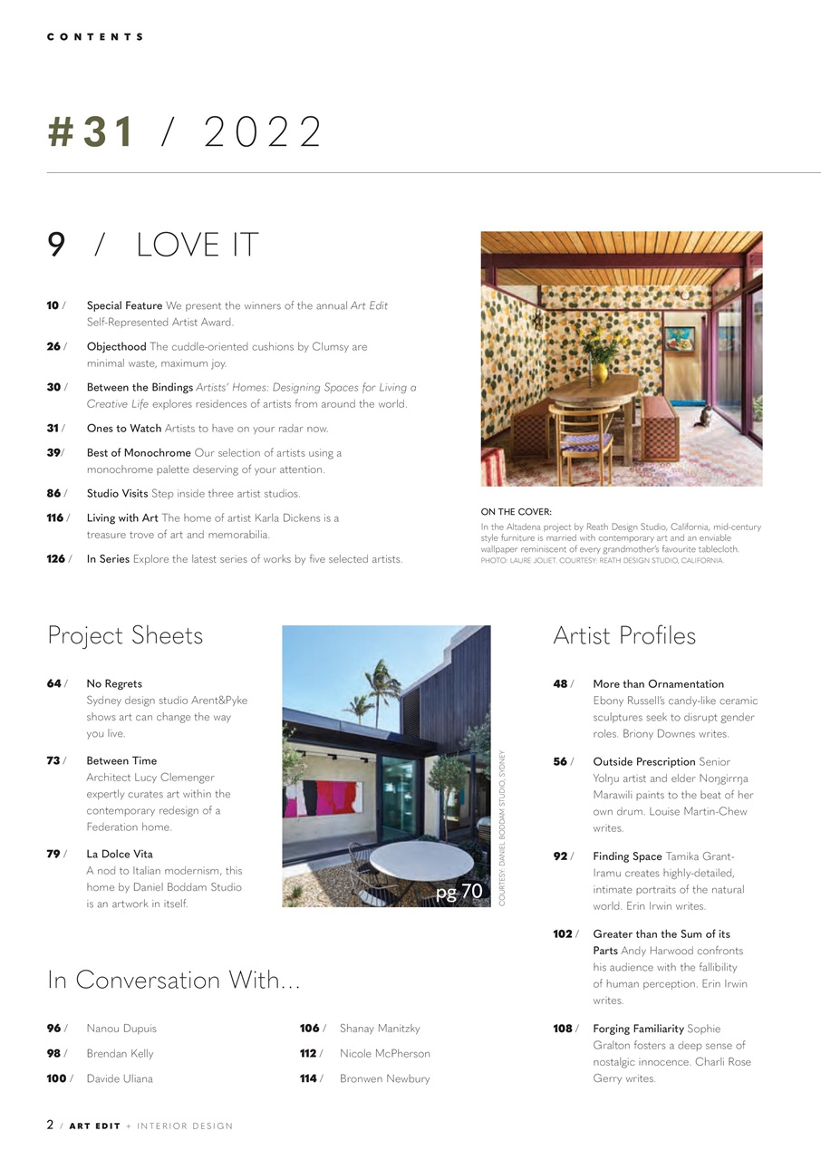 Art Edit Preview Pages