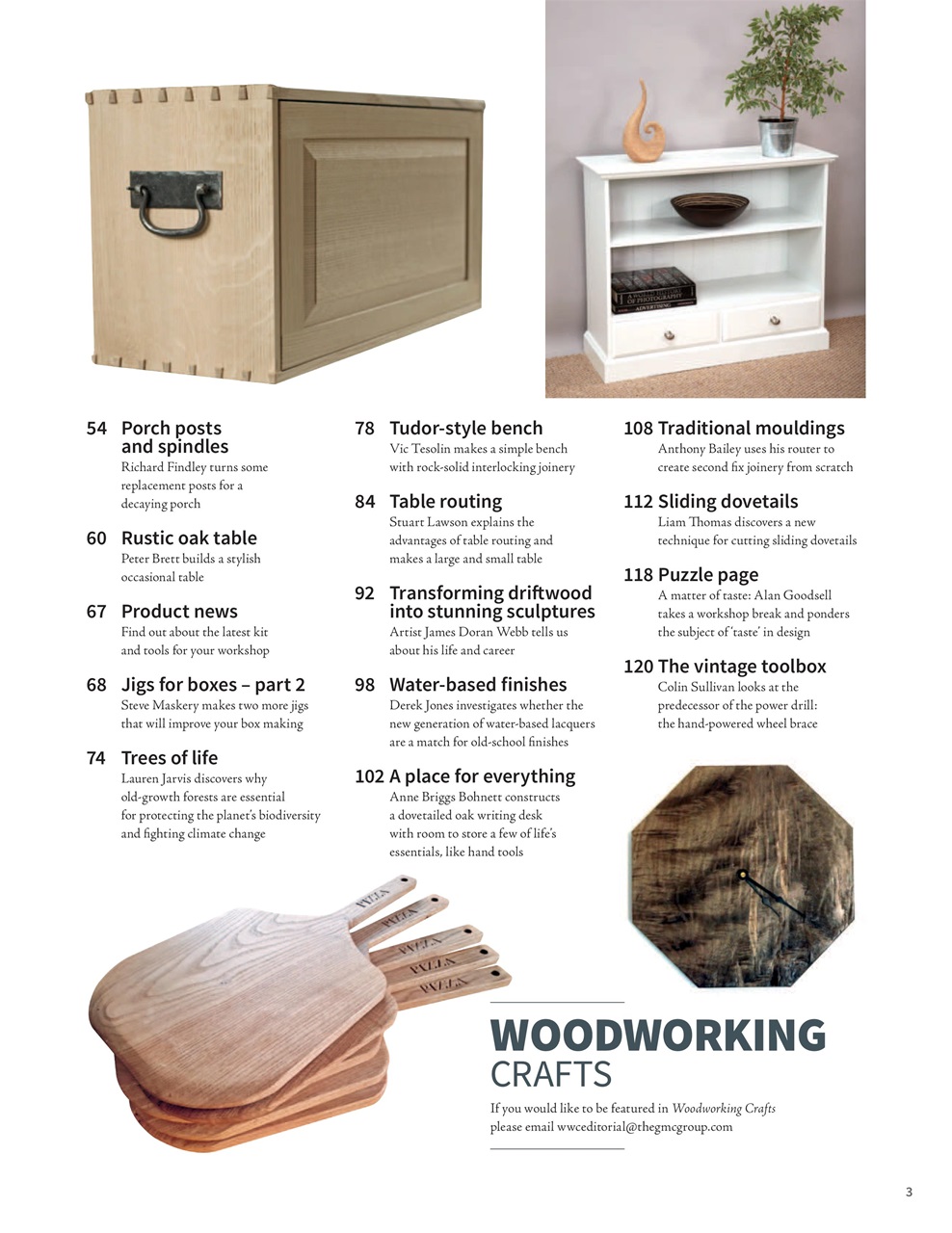 Woodworking Crafts Magazine Preview Pages