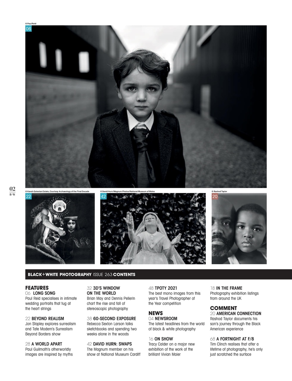 Black+White Photography Preview Pages