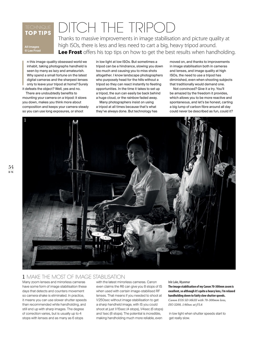 Black+White Photography Preview Pages