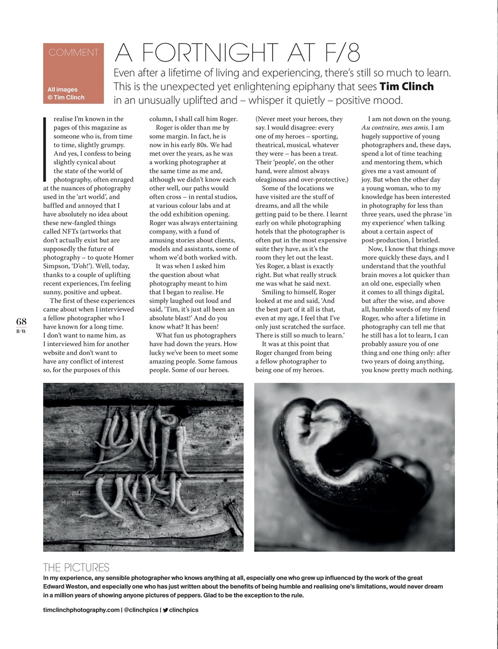Black+White Photography Preview Pages