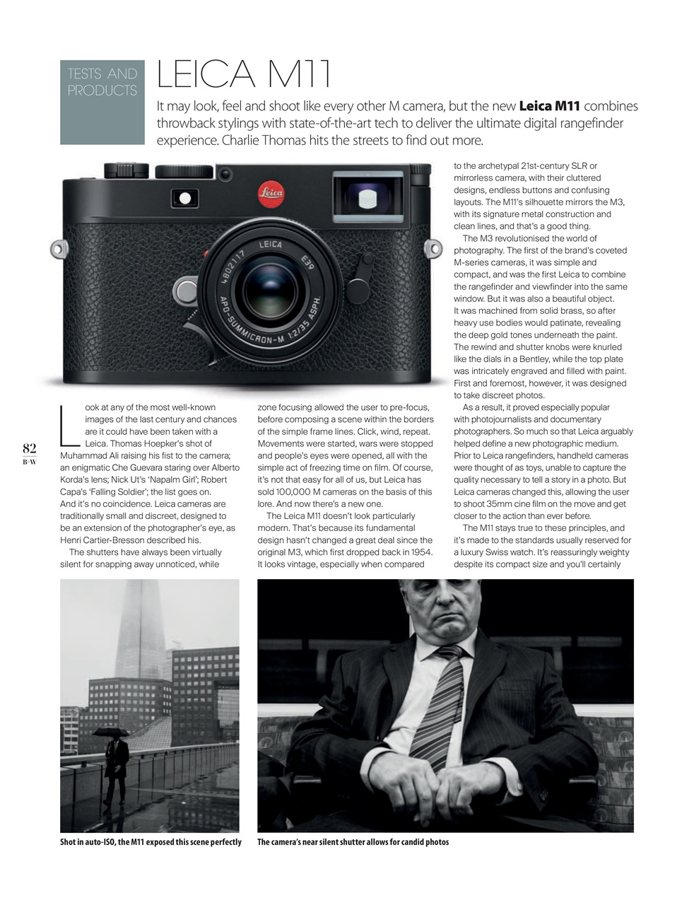 Black+White Photography Preview Pages
