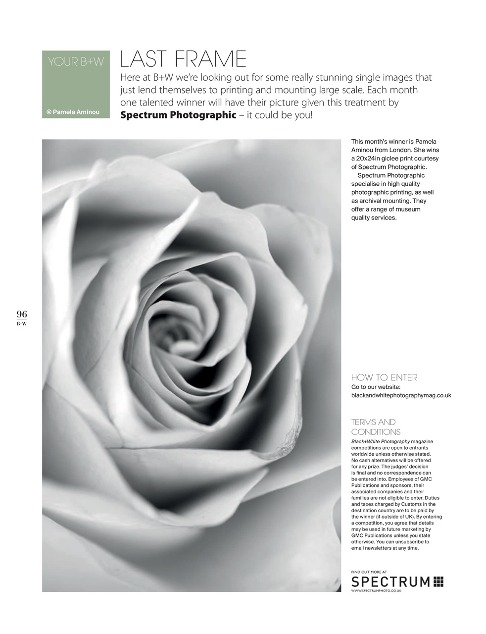 Black+White Photography Preview Pages