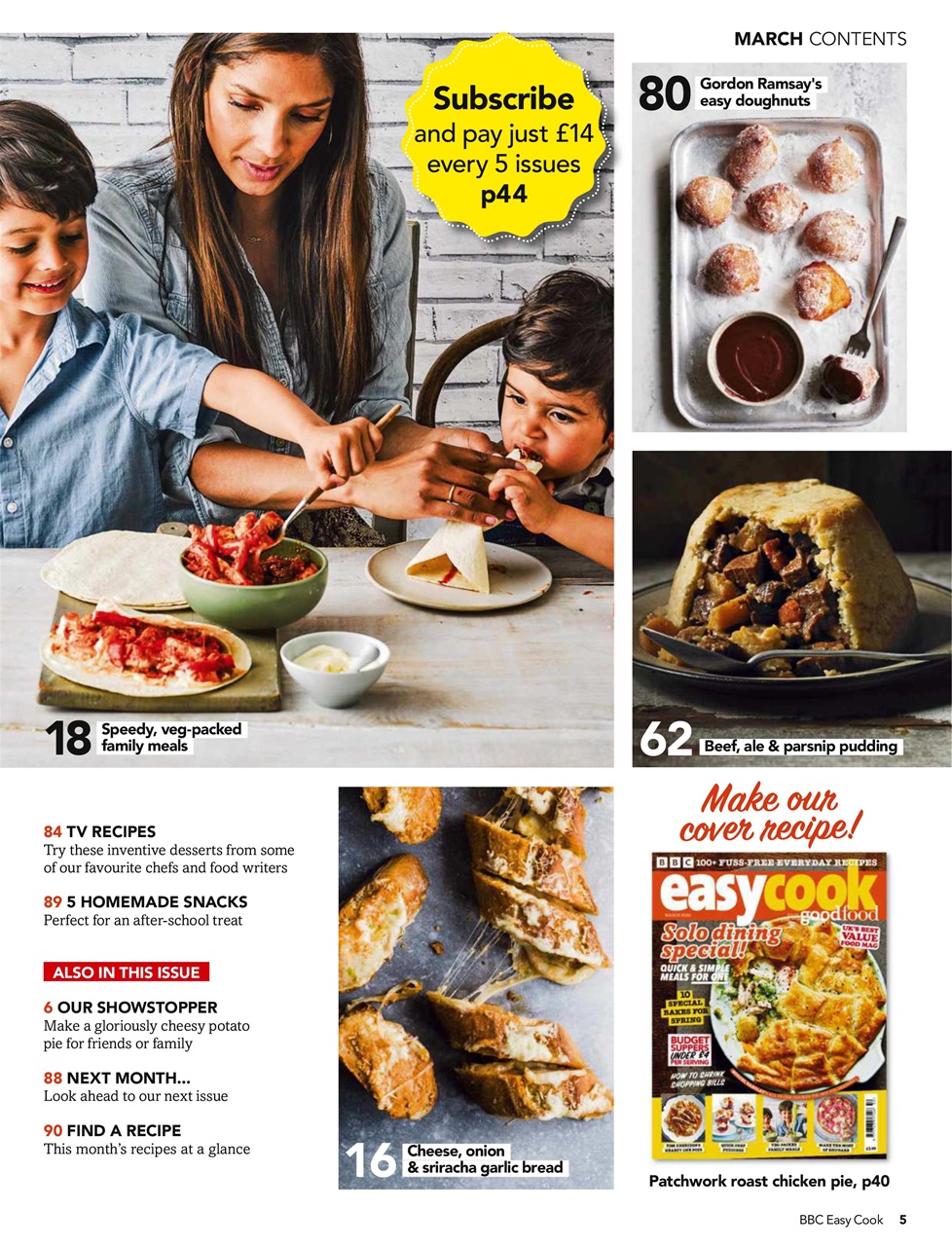 Easy Cook Magazine Preview Pages
