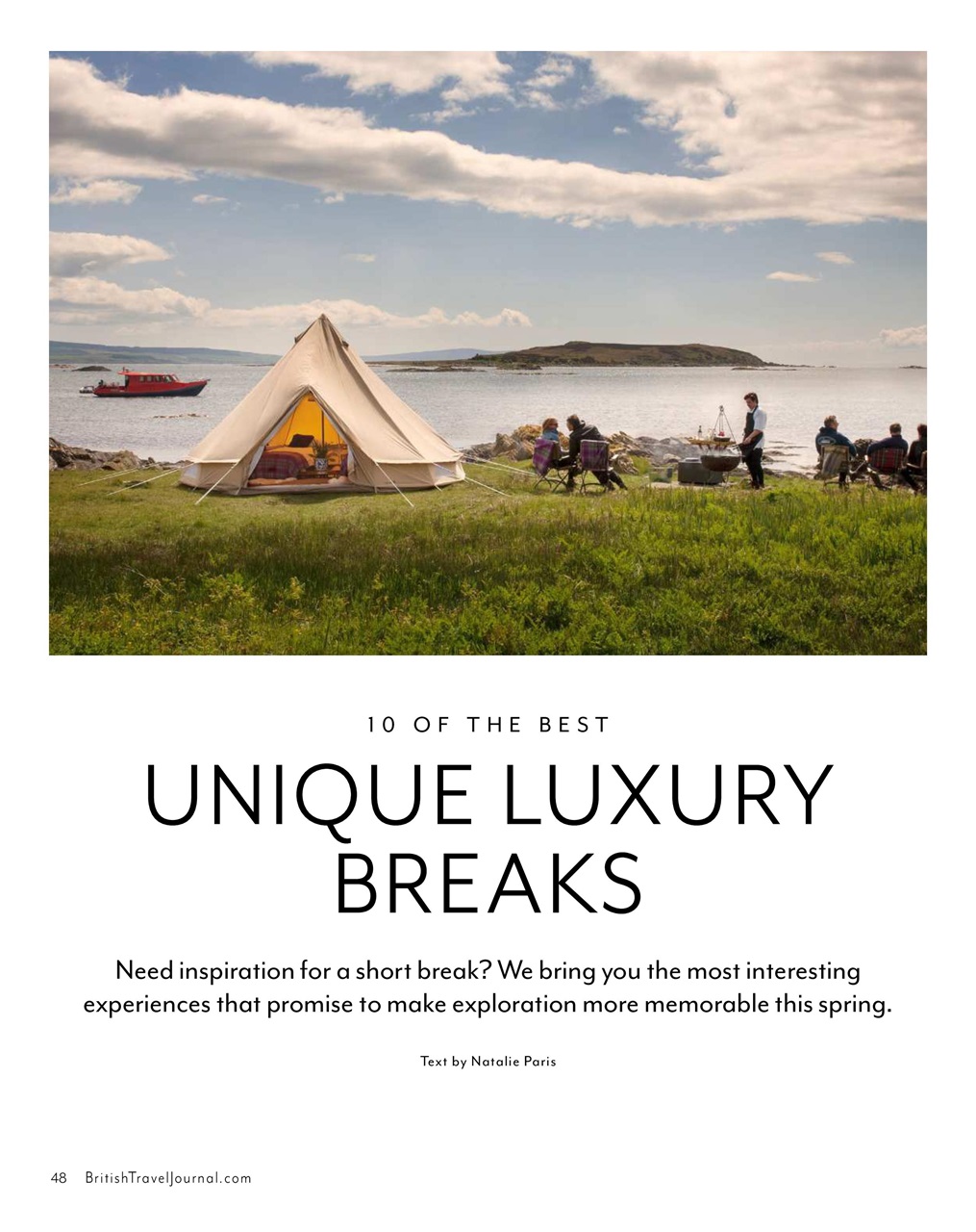 British Travel Journal Preview Pages