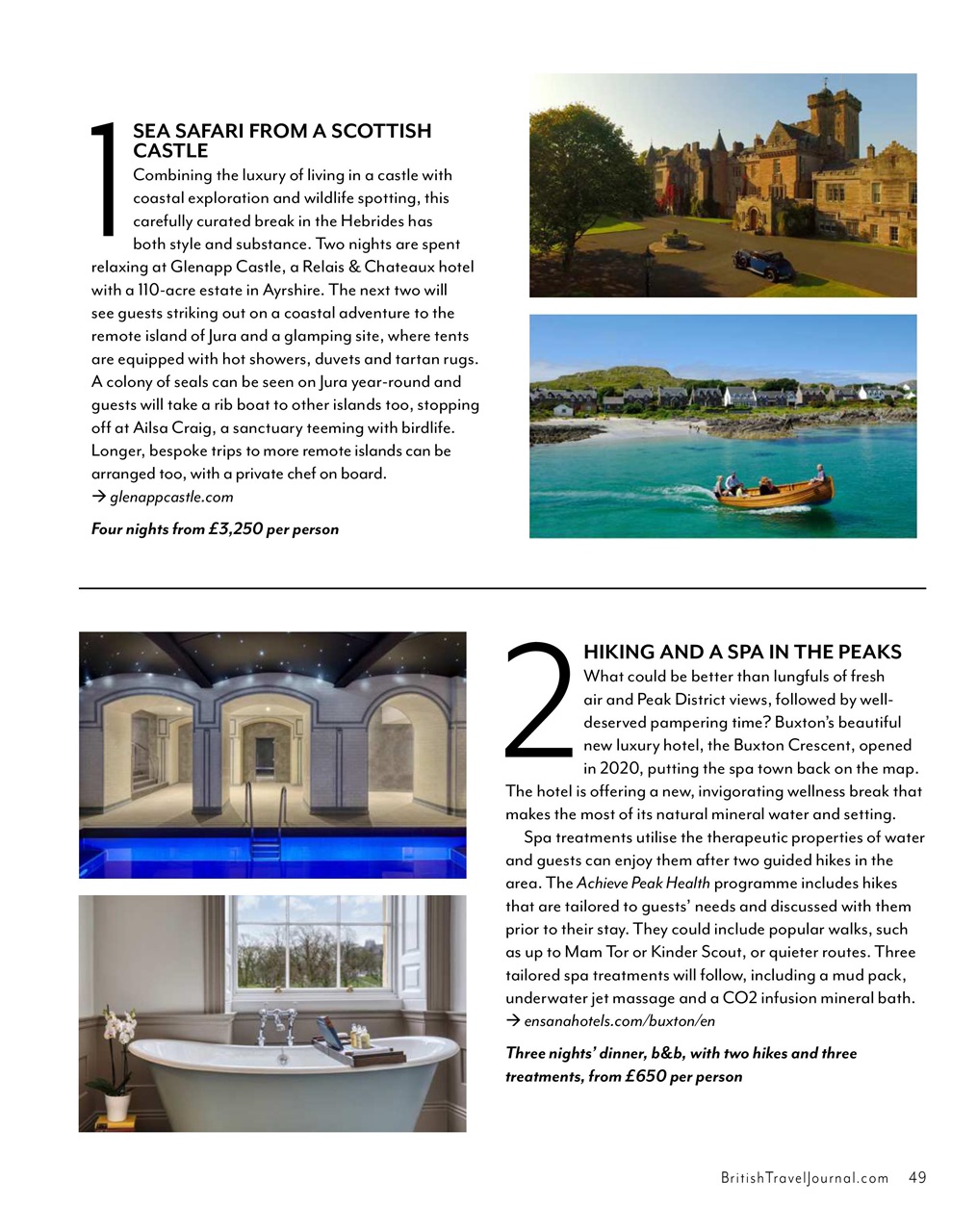 British Travel Journal Preview Pages