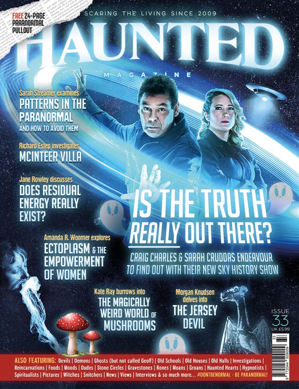 Haunted Magazine Preview Pages