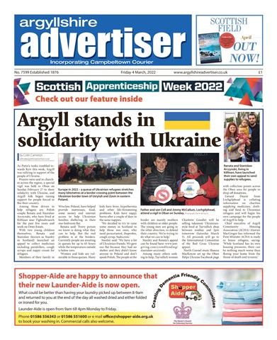 Argyllshire Advertiser issue 04 March 2022