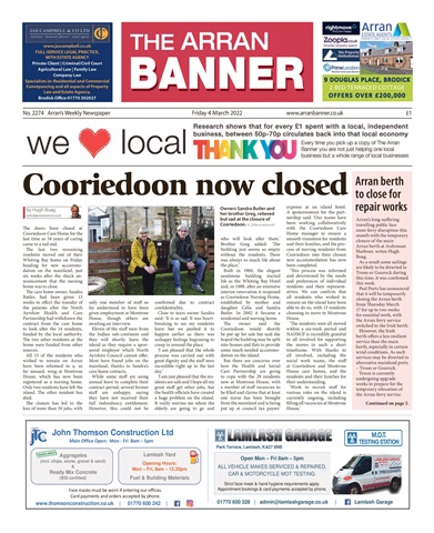 Arran Banner issue 04 March 2022