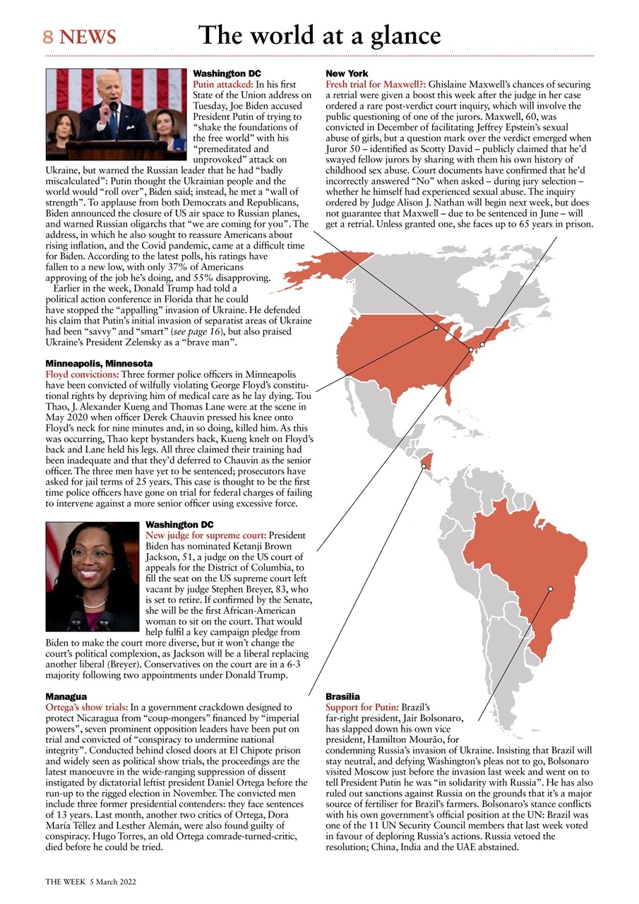 The Week Preview Pages