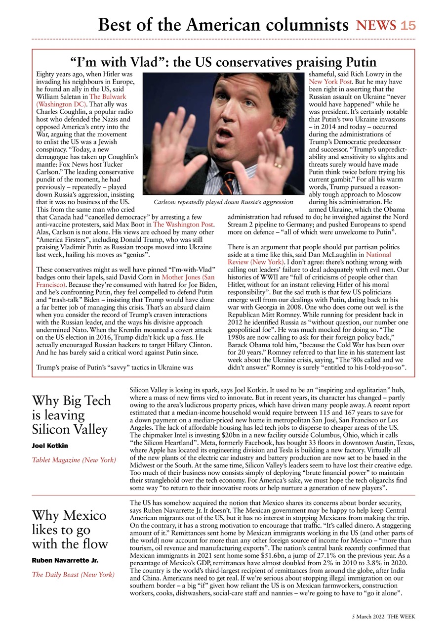 The Week Preview Pages