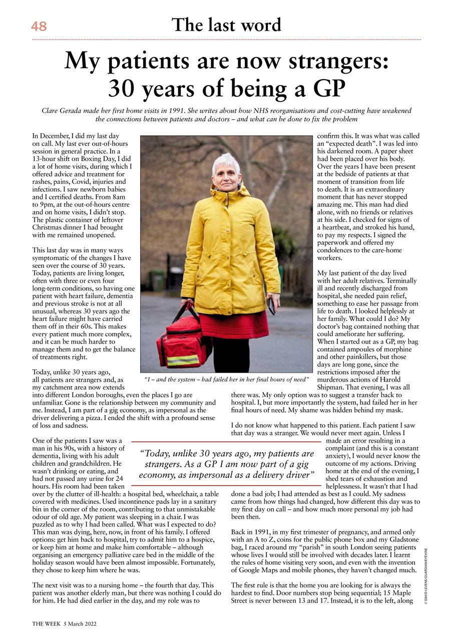 The Week Preview Pages