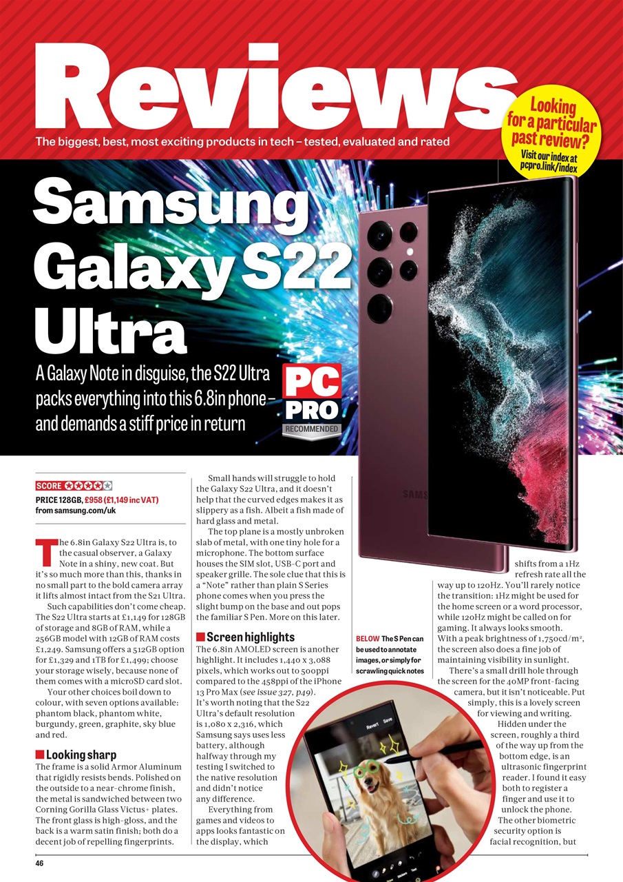 PC Pro Preview Pages